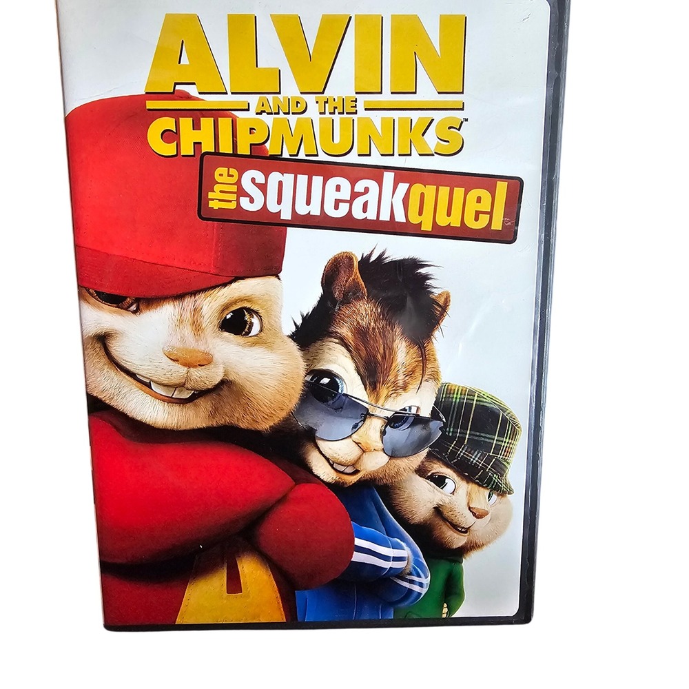 Alvin and the Chipmunks The Squeakquel DVD 2009 Family Comedy Movie